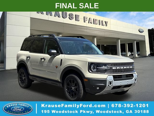New 2025 Ford Bronco Sport Badlands w/ Badlands Tech Package AWD/4WD image 1