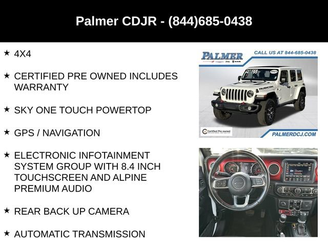 Certified 2021 Jeep Wrangler Unlimited Rubicon image 6