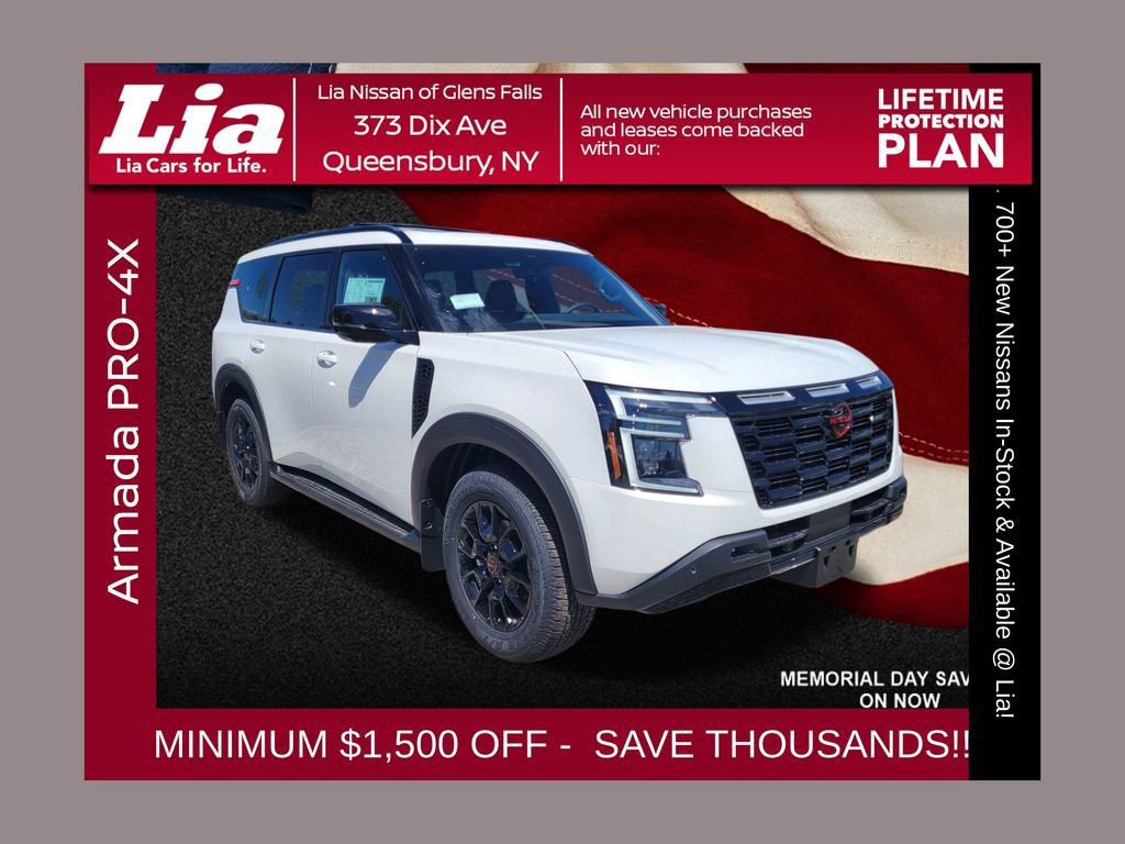 New 2026 Nissan Armada PRO-4X AWD/4WD image 1