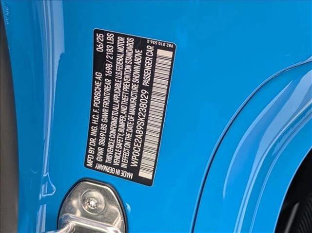 New 2025 Porsche 718 Boxster Spyder RS image 27