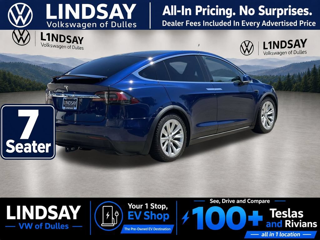 Used 2018 Tesla Model X 75D AWD/4WD image 7