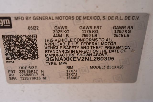 Used 2022 Chevrolet Equinox LT image 14