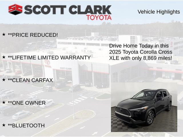 Used 2025 Toyota Corolla Cross XLE w/ Convenience Package image 12