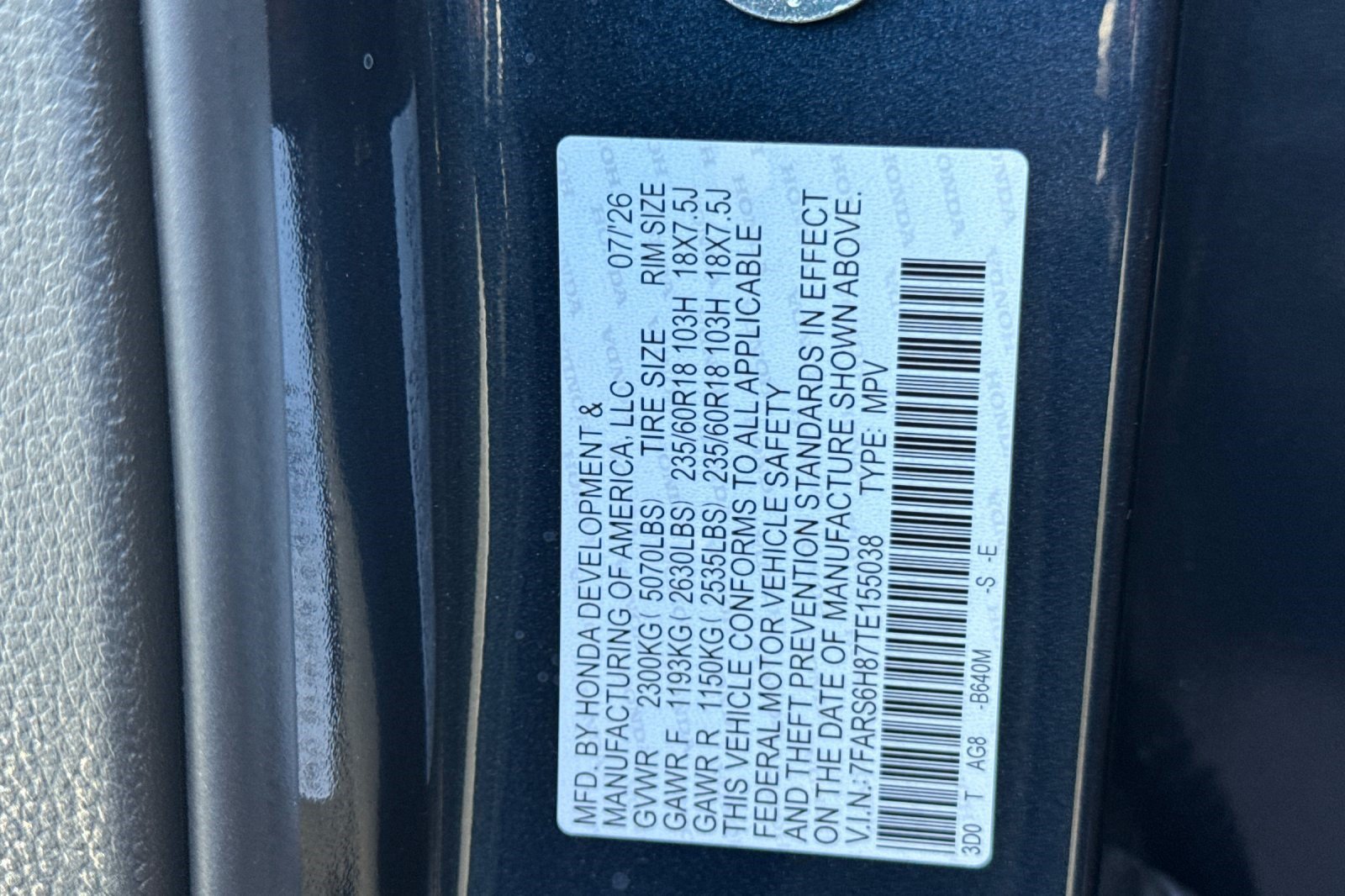 New 2026 Honda CR-V Sport-L image 27