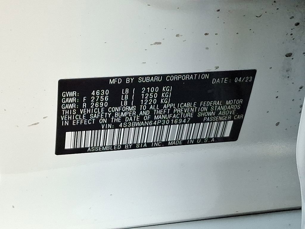 Used 2023 Subaru Legacy Limited image 27
