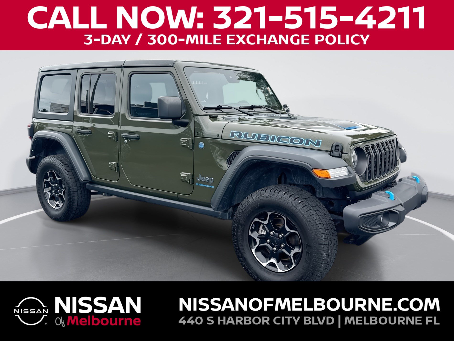 Used 2024 Jeep Wrangler Unlimited Rubicon 4xe AWD/4WD image 1