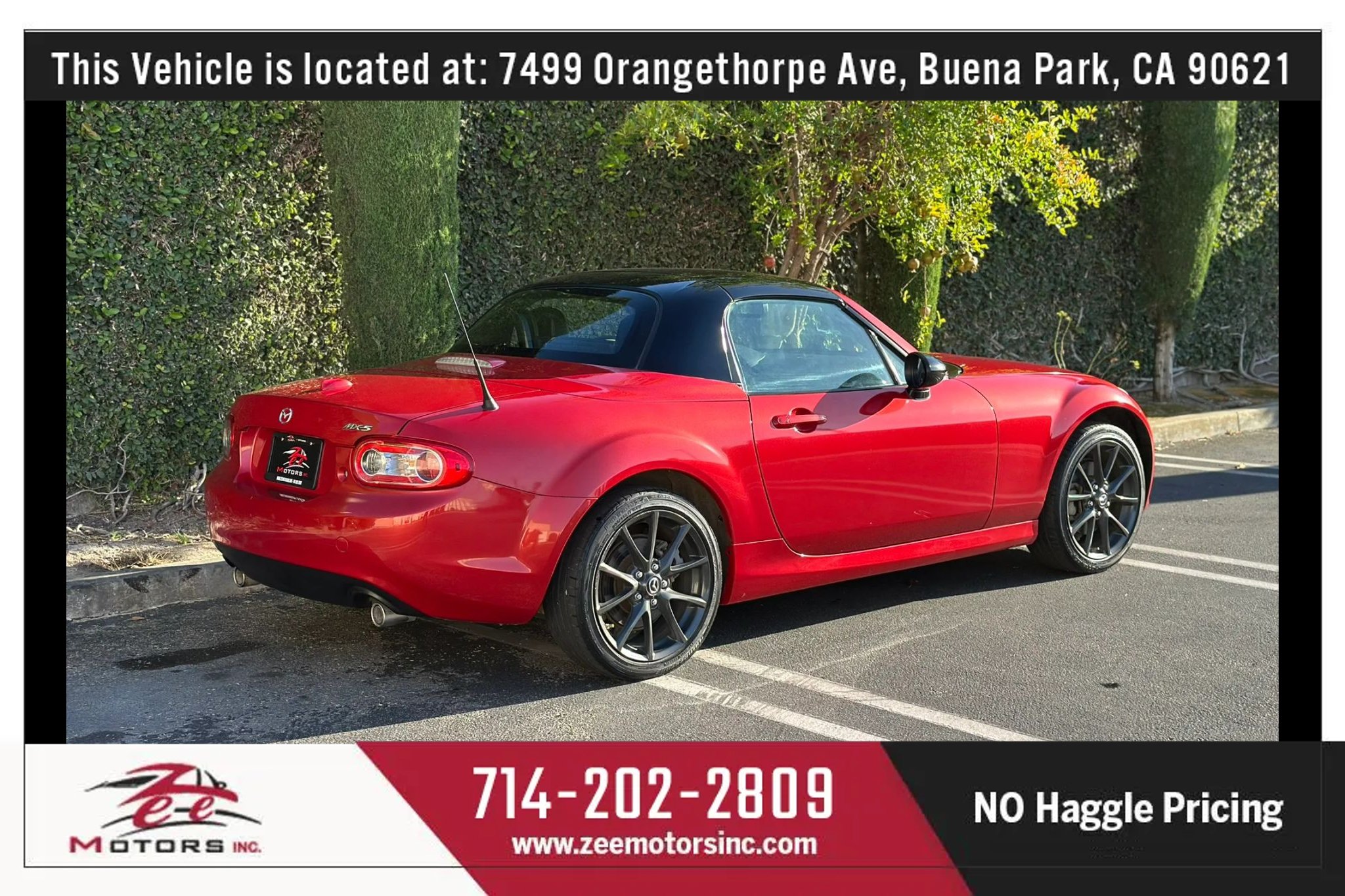 Used 2012 MAZDA MX-5 Miata Special Edition RWD image 7