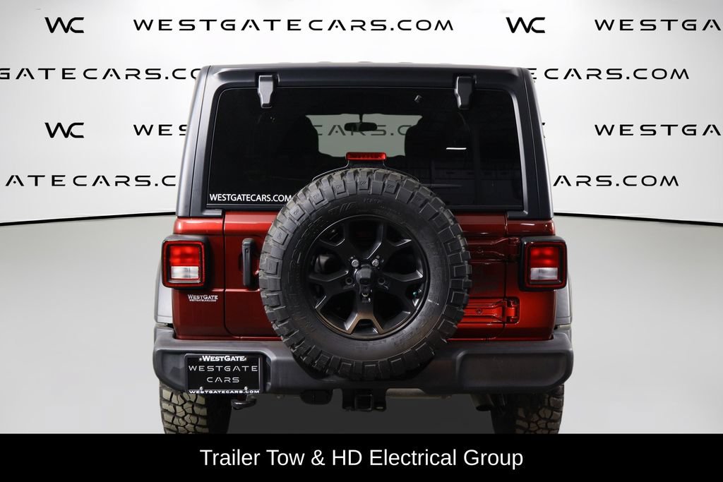 Used 2022 Jeep Wrangler Unlimited Sport AWD/4WD image 4