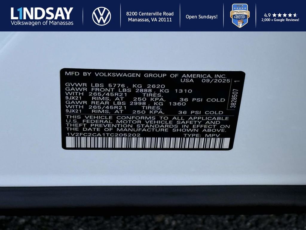 New 2026 Volkswagen Atlas Cross Sport SEL Premium R-Line image 21