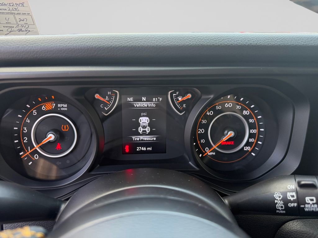 Used 2025 Jeep Wrangler Sport S AWD/4WD image 14