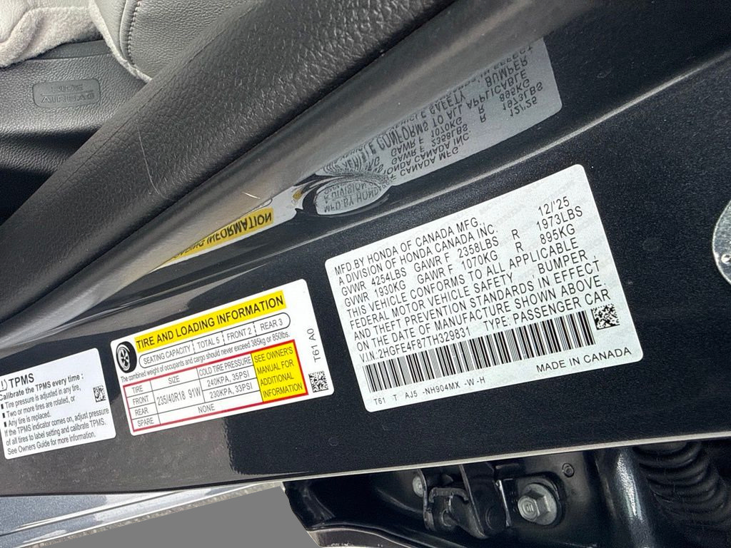 Used 2026 Honda Civic FWD Hybrid Sedan image 20