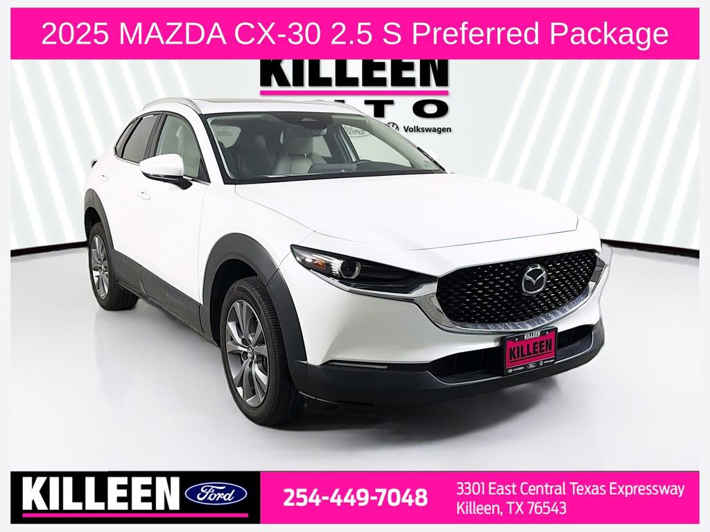 Used 2025 MAZDA CX-30 AWD 2.5 S w/ Preferred Package