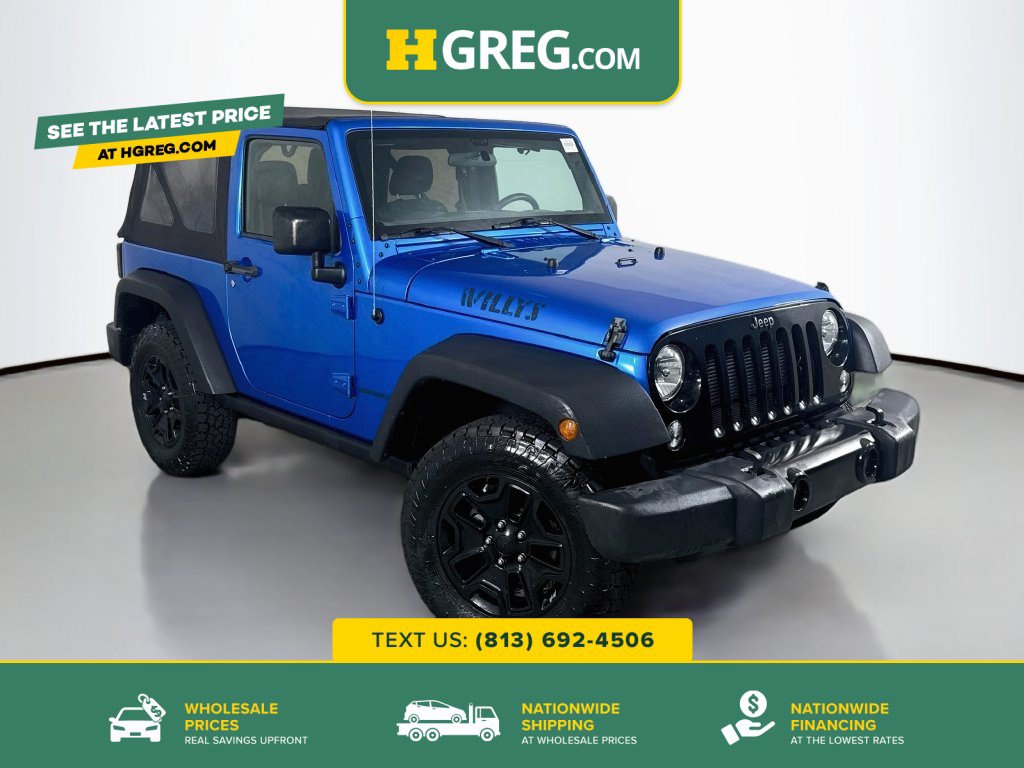 Used 2016 Jeep Wrangler Sport AWD/4WD image 1