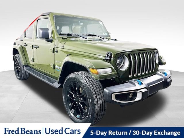 Used 2022 Jeep Wrangler Unlimited Sahara w/ Cold Weather Group image 1