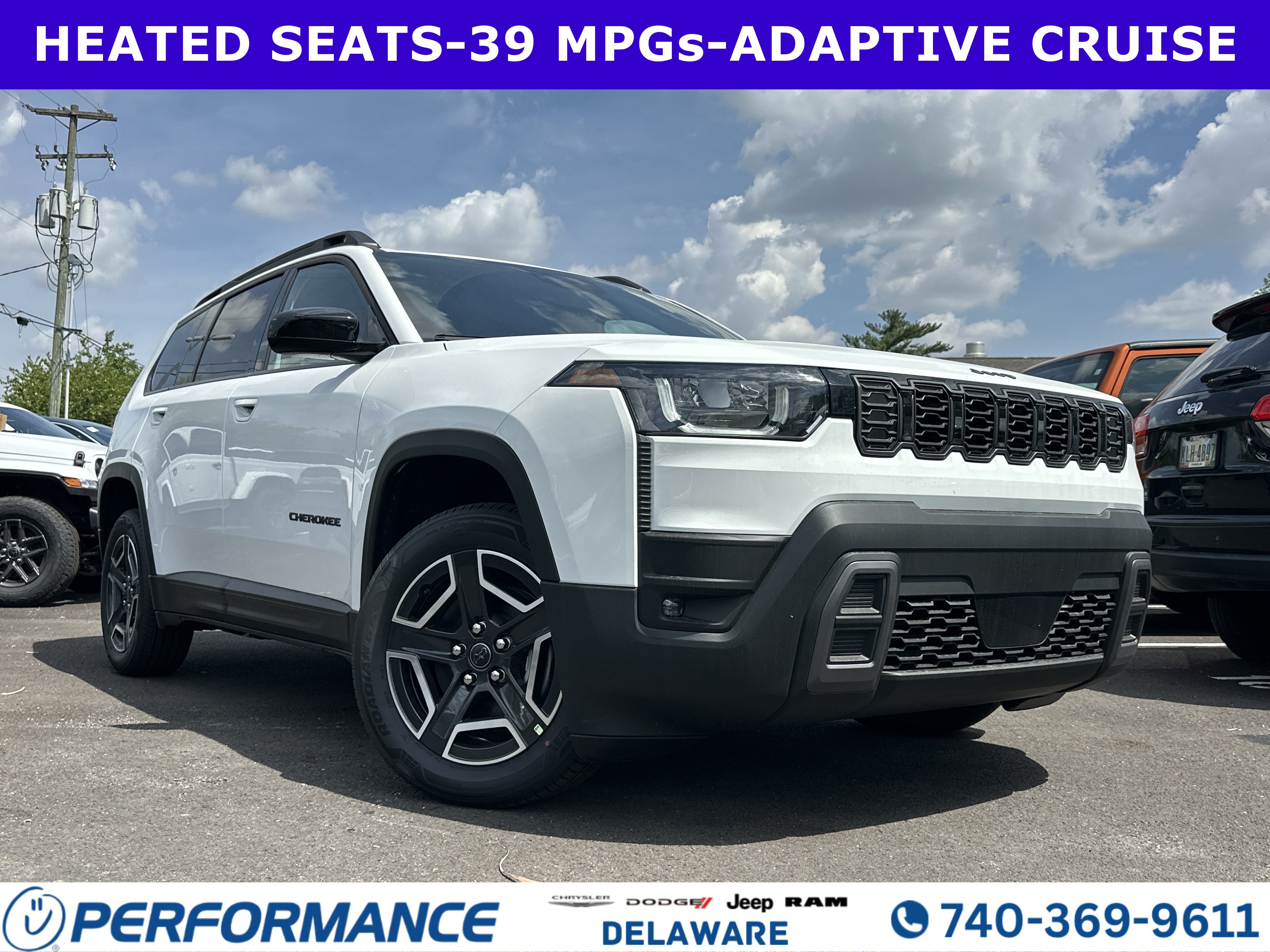 New 2026 Jeep Cherokee Laredo AWD/4WD image 1