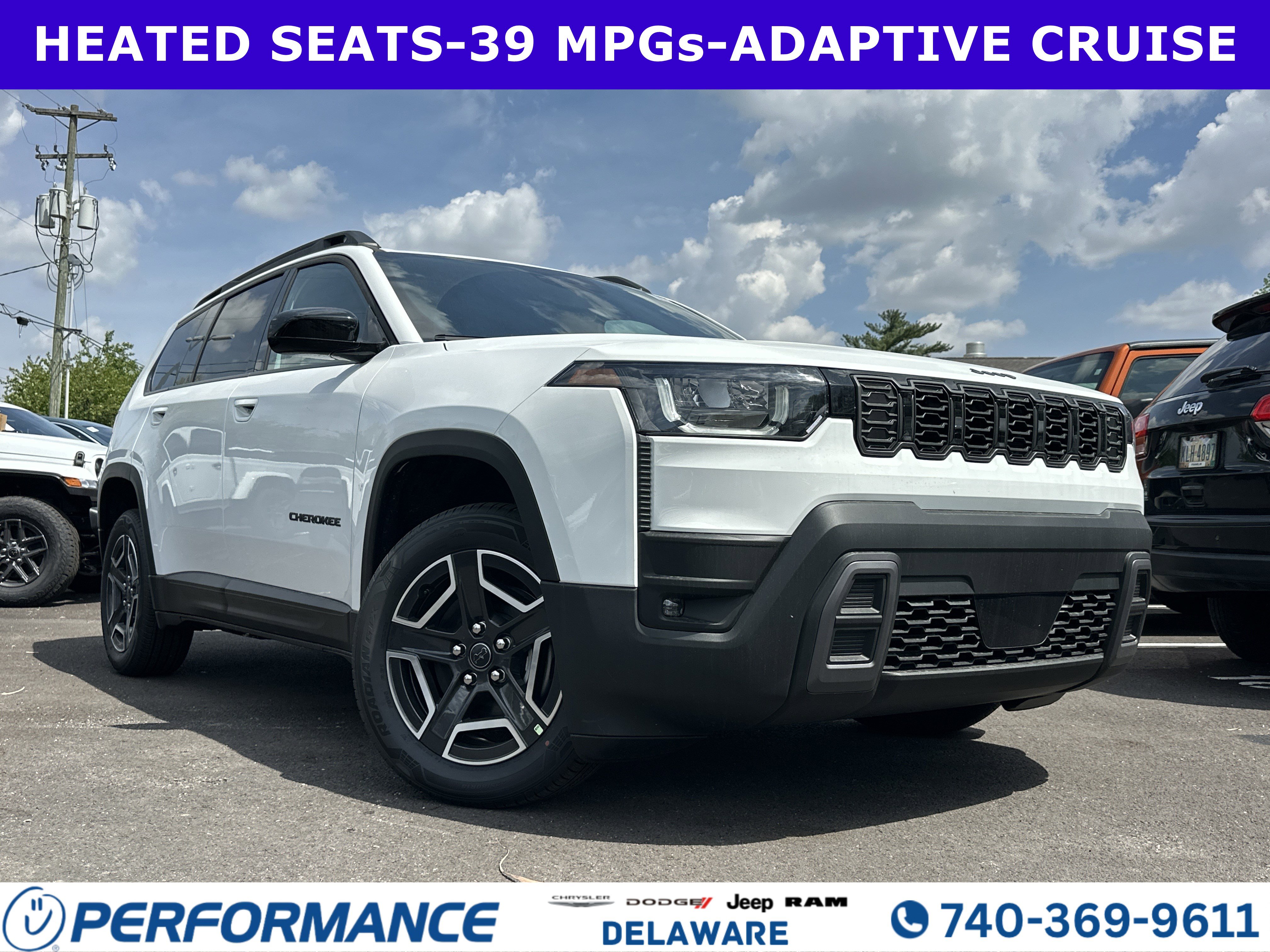 New 2026 Jeep Cherokee Laredo AWD/4WD image 1