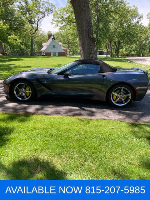 Used 2014 Chevrolet Corvette Stingray Convertible w/ 3LT Preferred Equipment Group RWD image 2