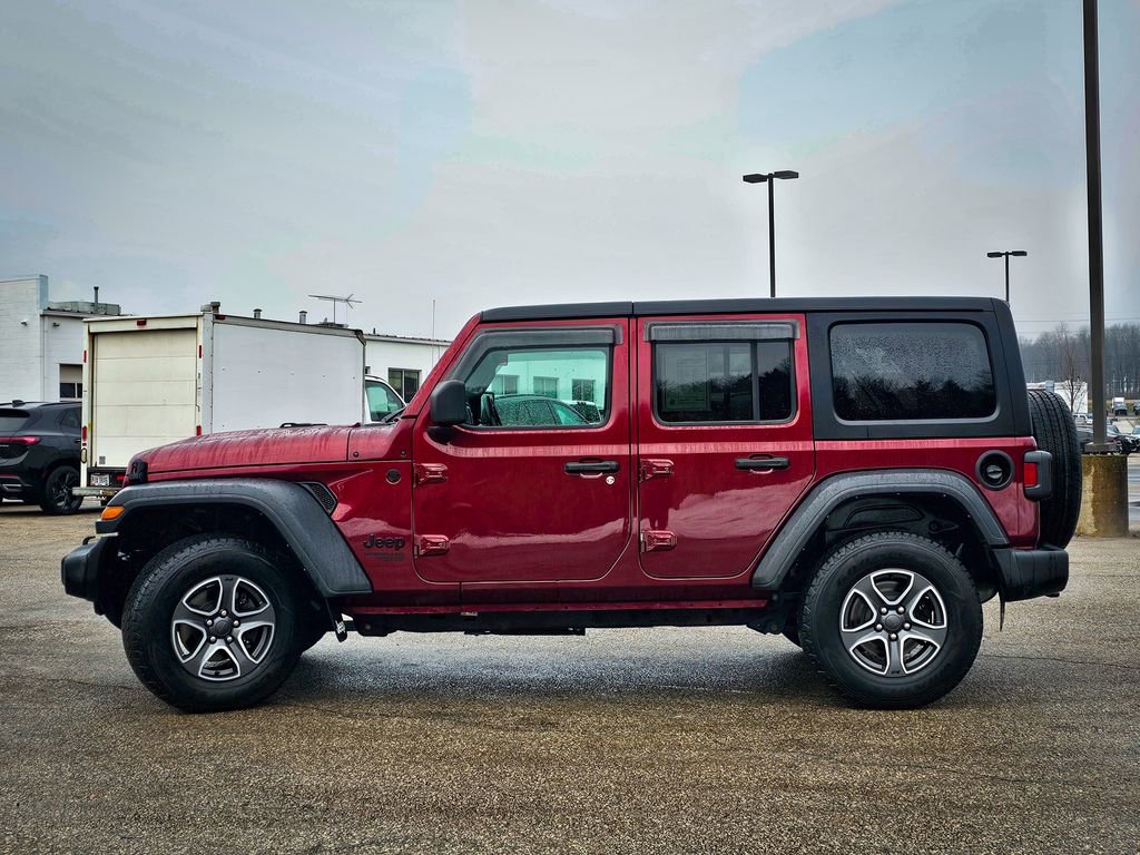 Certified 2021 Jeep Wrangler Unlimited Sport image 6