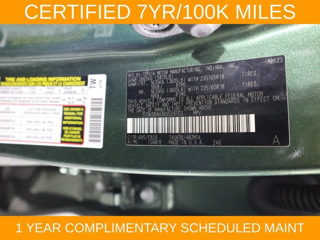 Used 2024 Toyota Highlander XLE FWD image 50