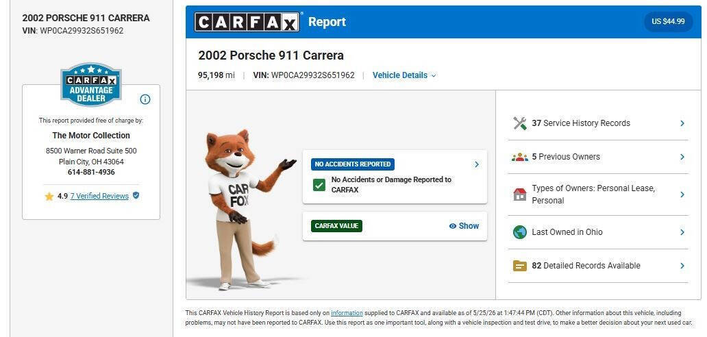 Used 2002 Porsche 911 Cabriolet image 12