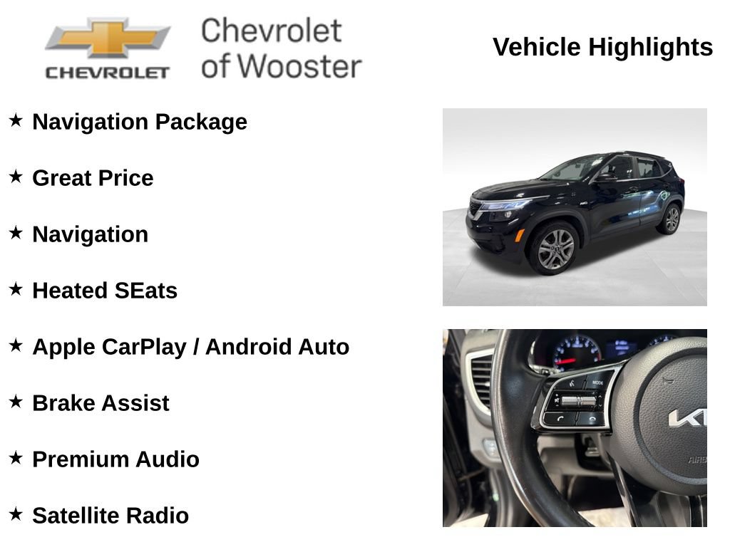 Used 2023 Kia Seltos S w/ Navigation Package AWD/4WD image 2
