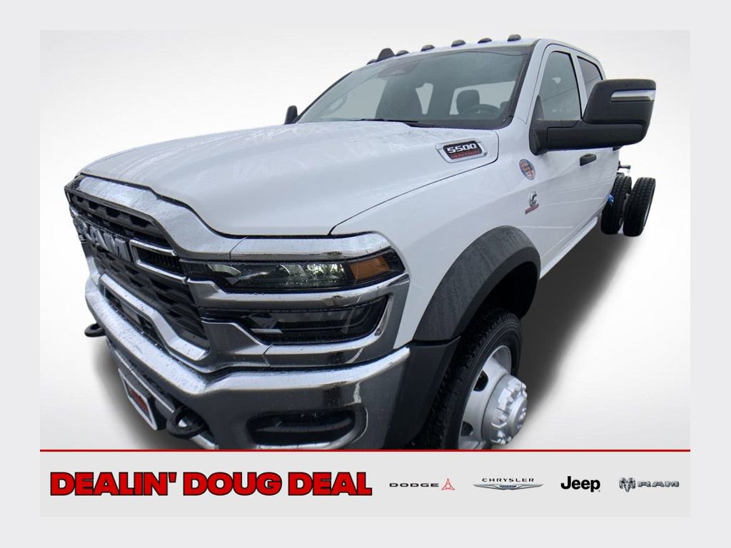 New 2026 RAM 5500 Tradesman w/ Chrome Appearance Group