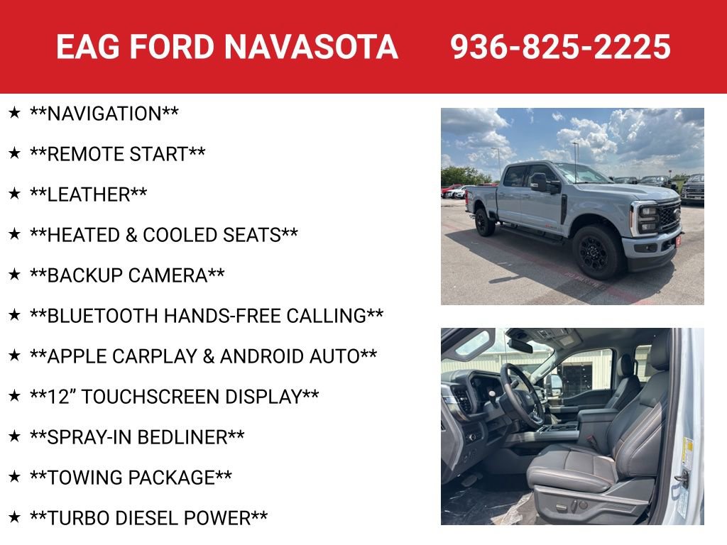 New 2026 Ford F250 Lariat w/ Black Appearance Package image 4