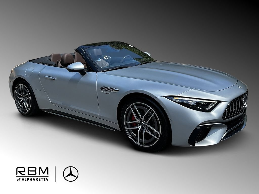 Certified 2024 Mercedes-Benz SL 55 AMG 4MATIC w/ Manufactur Interior Package
