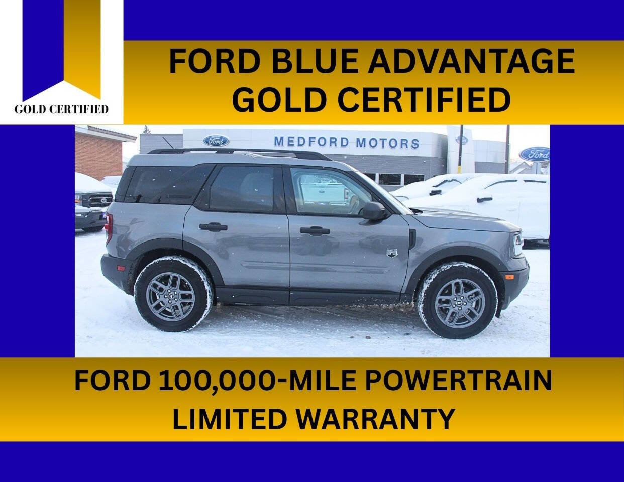 Certified 2025 Ford Bronco Sport Big Bend w/ Convenience Package