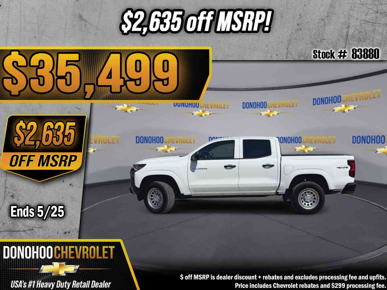 New 2026 Chevrolet Colorado W/T AWD/4WD image 1