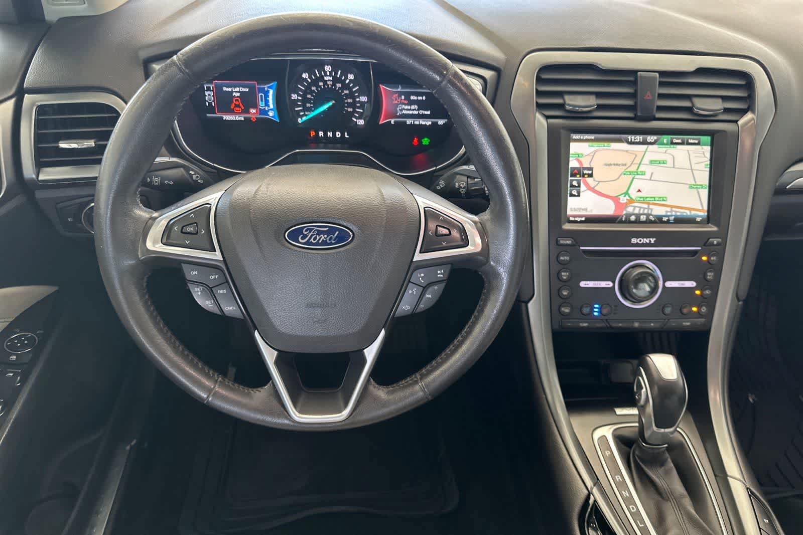 Used 2016 Ford Fusion Energi Titanium w/ Driver Assist Package FWD image 14