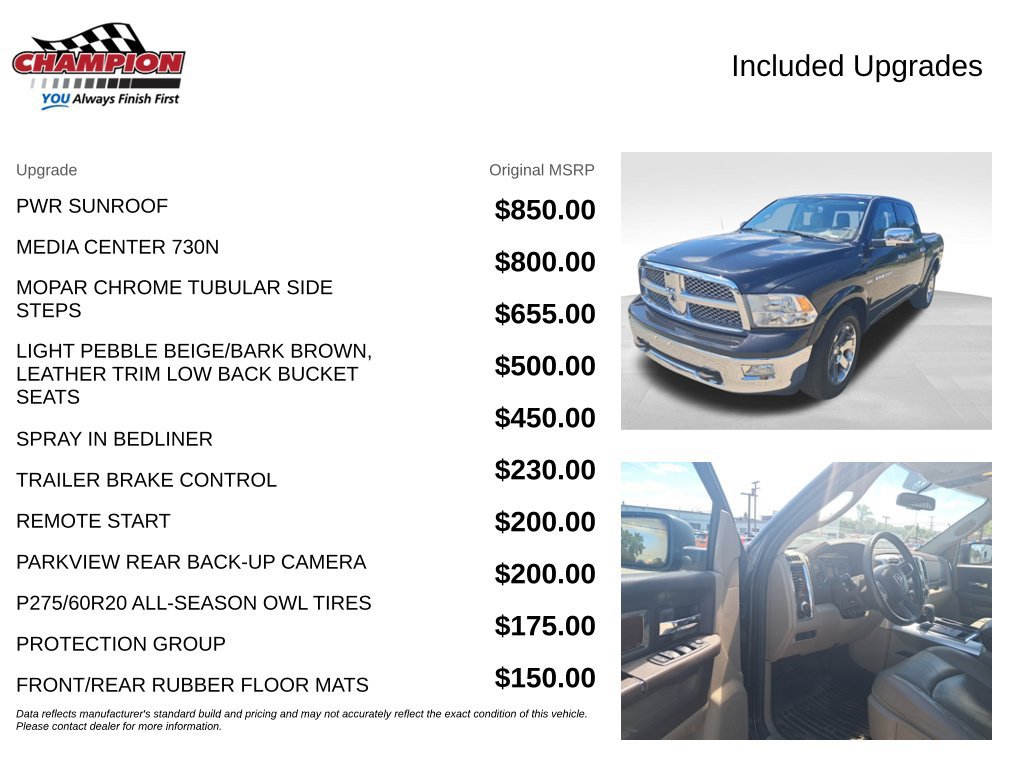 Used 2011 RAM 1500 4x4 Crew Cab image 4