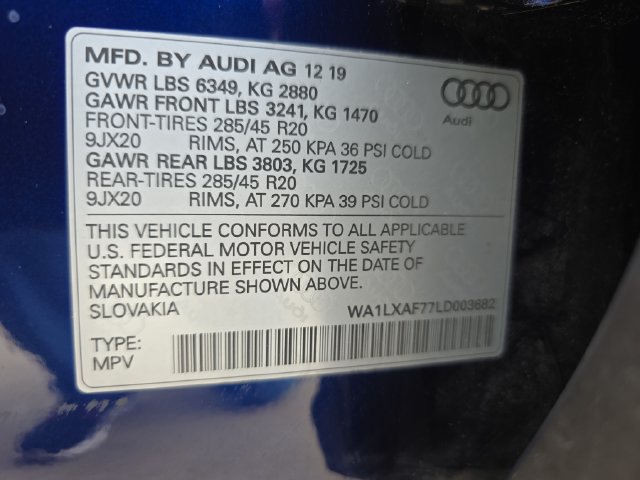Used 2020 Audi Q7 3.0T Premium Plus AWD/4WD image 40