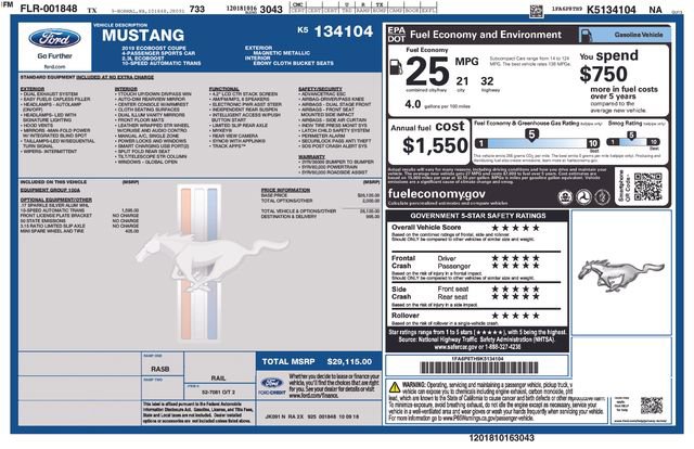 Used 2019 Ford Mustang Coupe image 4