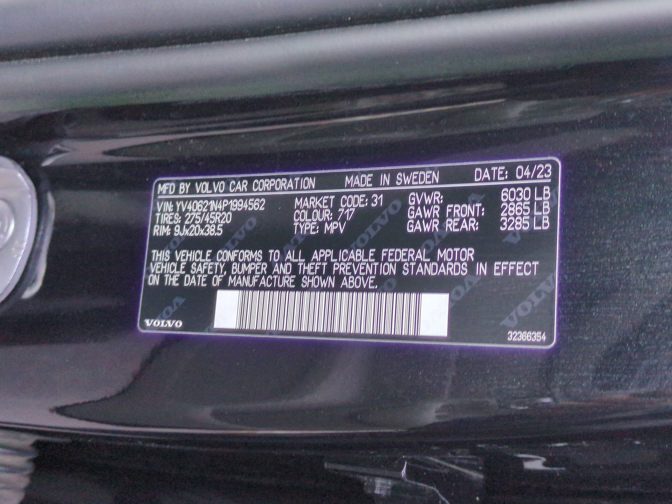 Used 2023 Volvo XC90 B6 Plus image 34