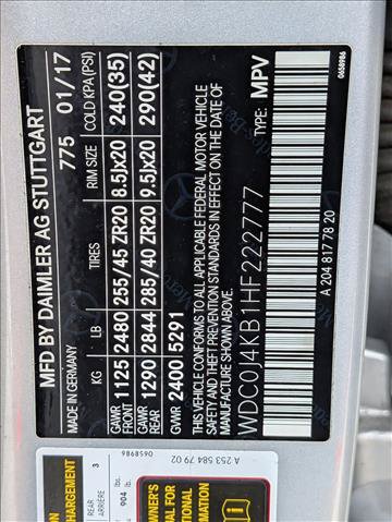 Used 2017 Mercedes-Benz GLC 300 4MATIC Coupe image 23