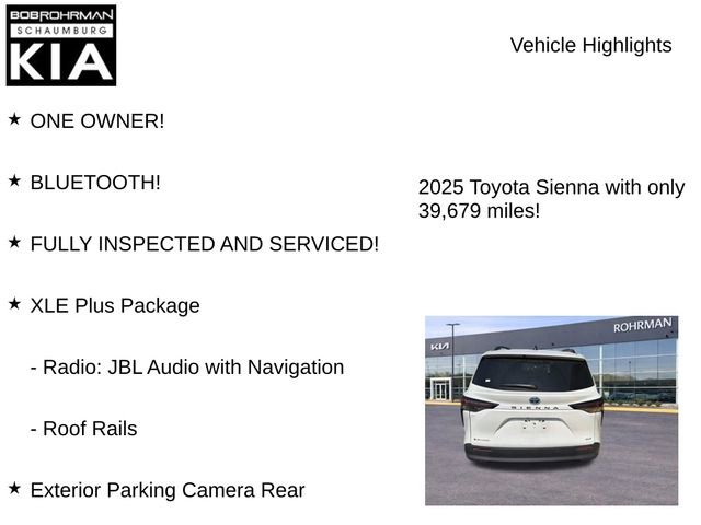 Used 2025 Toyota Sienna XLE AWD/4WD image 5