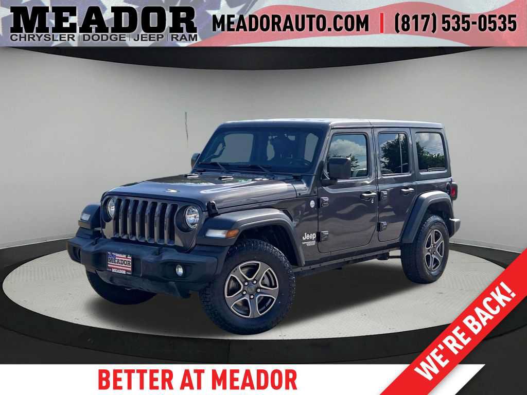 Used 2018 Jeep Wrangler Unlimited Sport S
