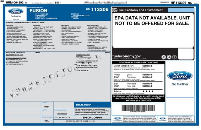 Used 2017 Ford Fusion SE image 3