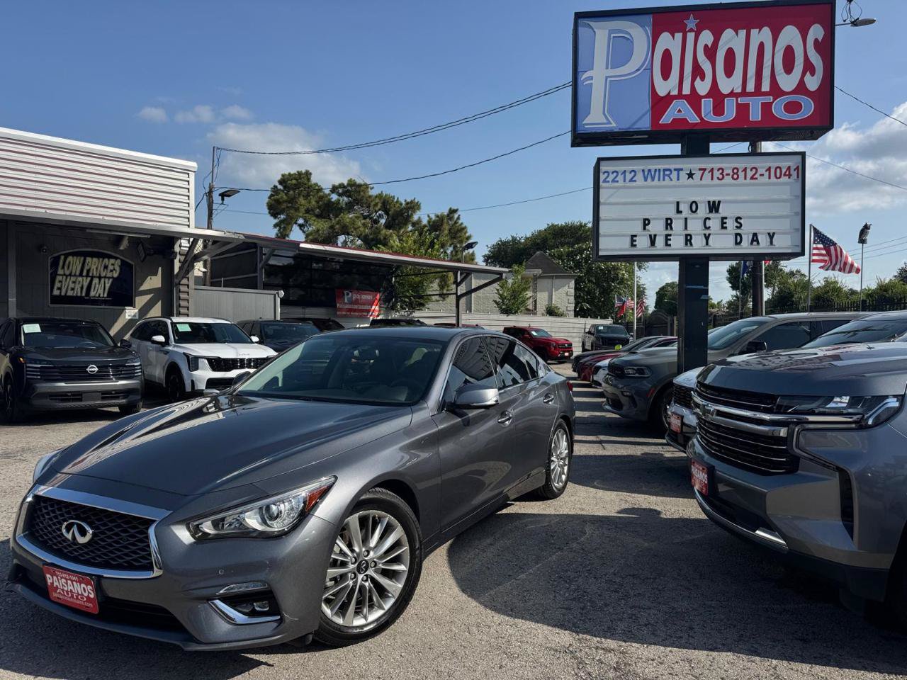 Used 2021 INFINITI Q50 Luxe w/ Seat & Sound Package
