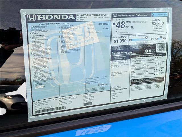 New 2026 Honda Civic Sport image 17