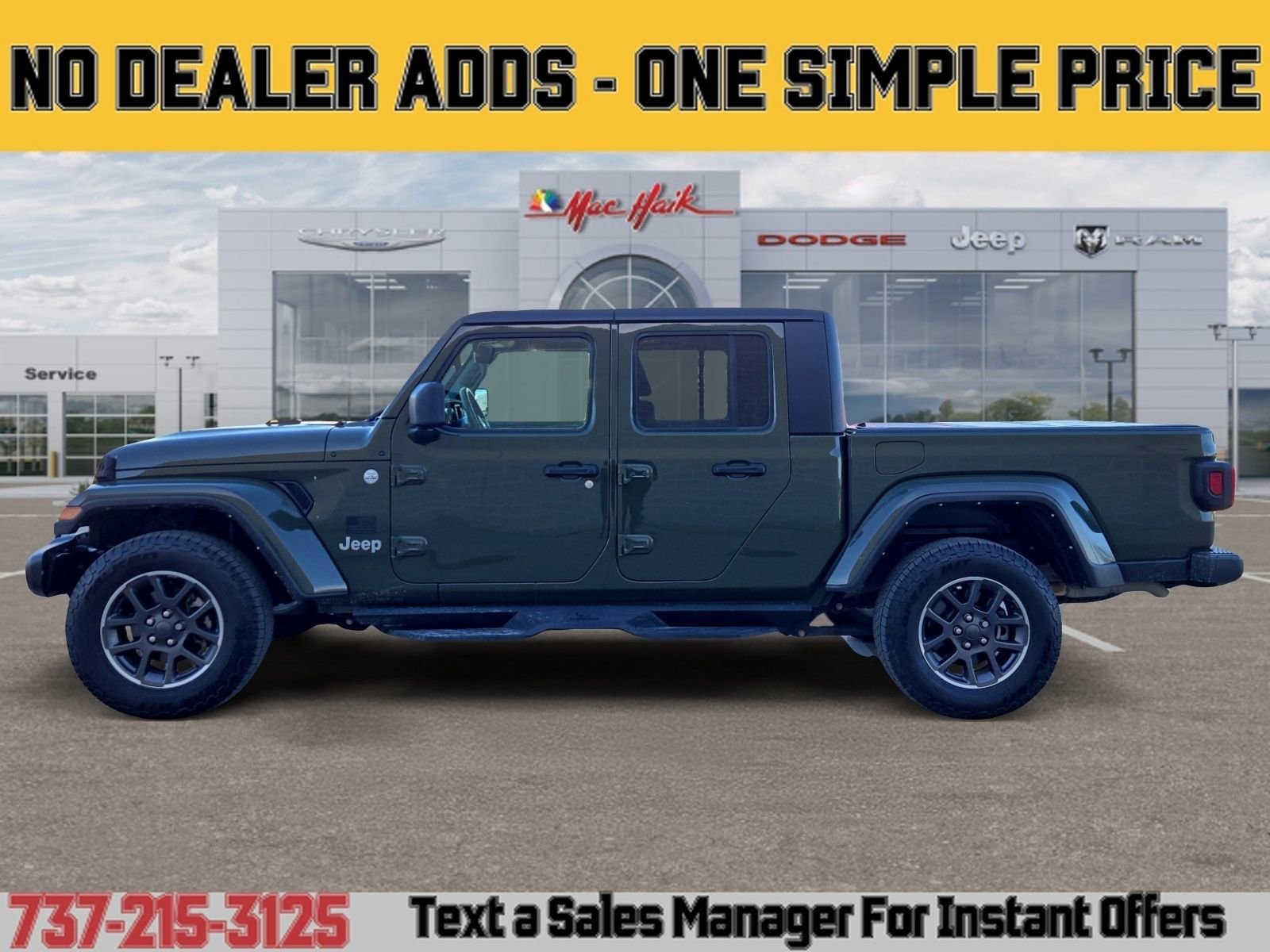 Certified 2022 Jeep Gladiator Overland w/ Cold Weather Group image 2