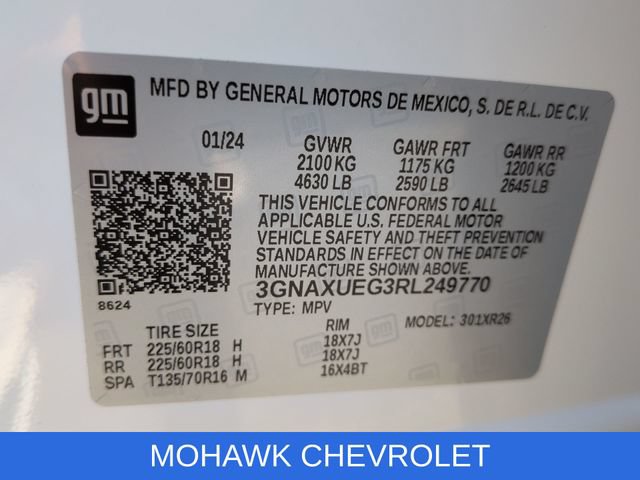 Certified 2024 Chevrolet Equinox LT AWD/4WD image 35