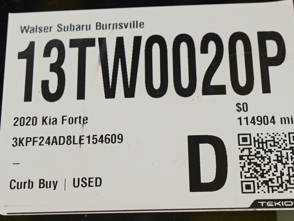 Used 2020 Kia Forte LXS FWD image 29