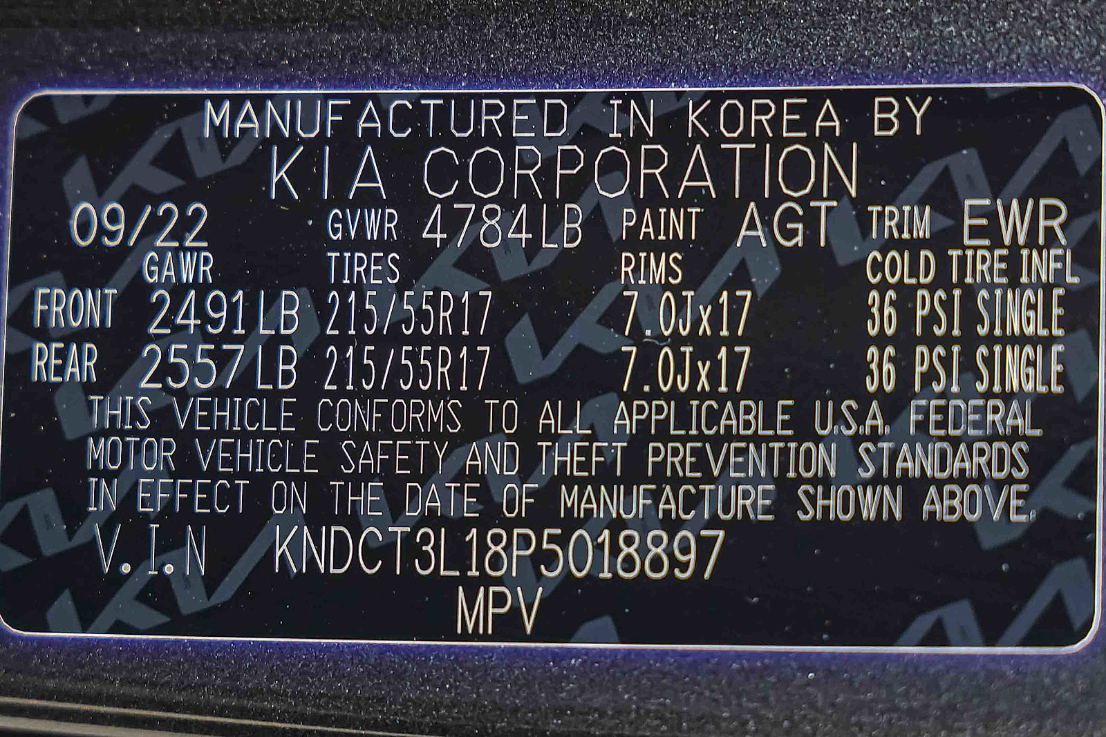 Certified 2023 Kia Niro Wave w/ Wave Preserve Package image 31