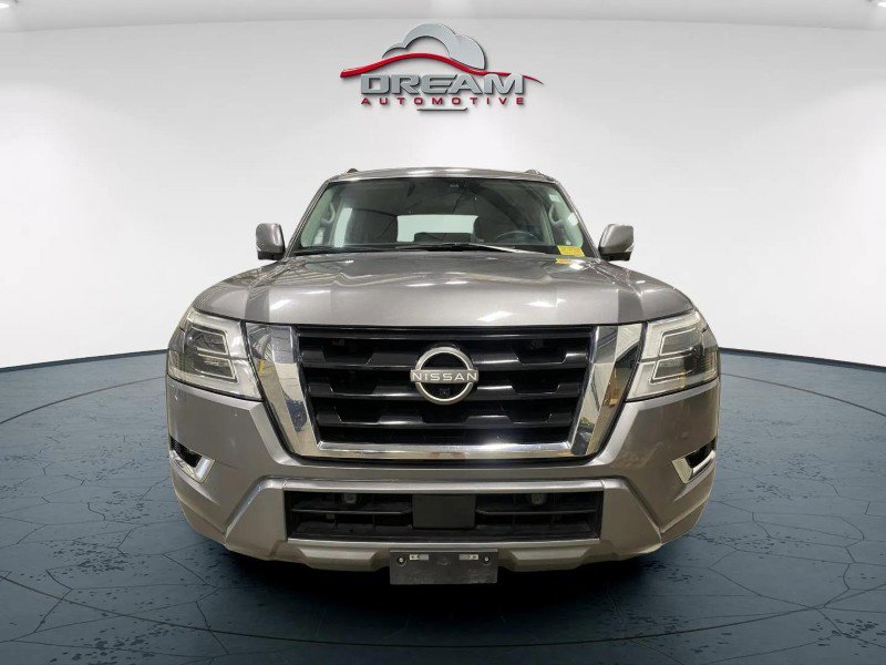 Used 2021 Nissan Armada SL w/ Captain's Chairs Package AWD/4WD image 3