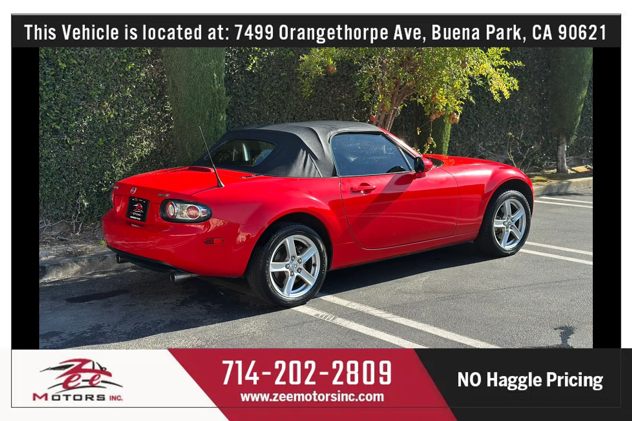 Used 2006 MAZDA MX-5 Miata Touring RWD image 8