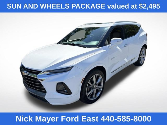 Used 2019 Chevrolet Blazer Premier w/ Sun and Wheels Package FWD image 3