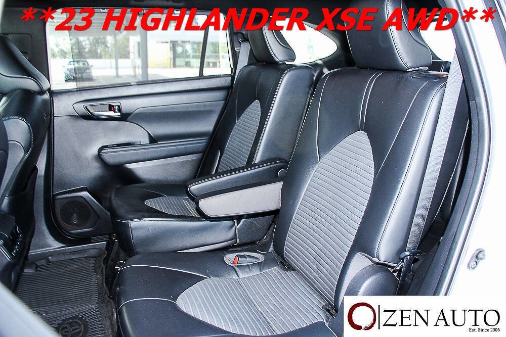 Used 2023 Toyota Highlander XSE AWD/4WD image 35
