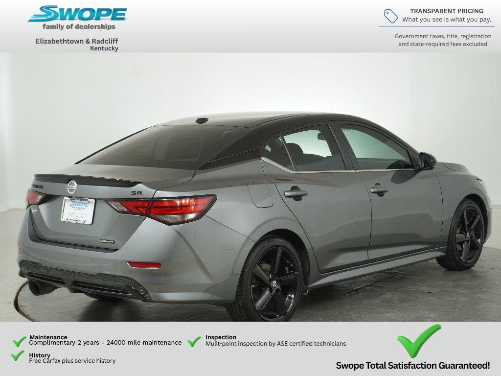 Certified 2023 Nissan Sentra SR w/ Midnight Edition Package FWD image 4